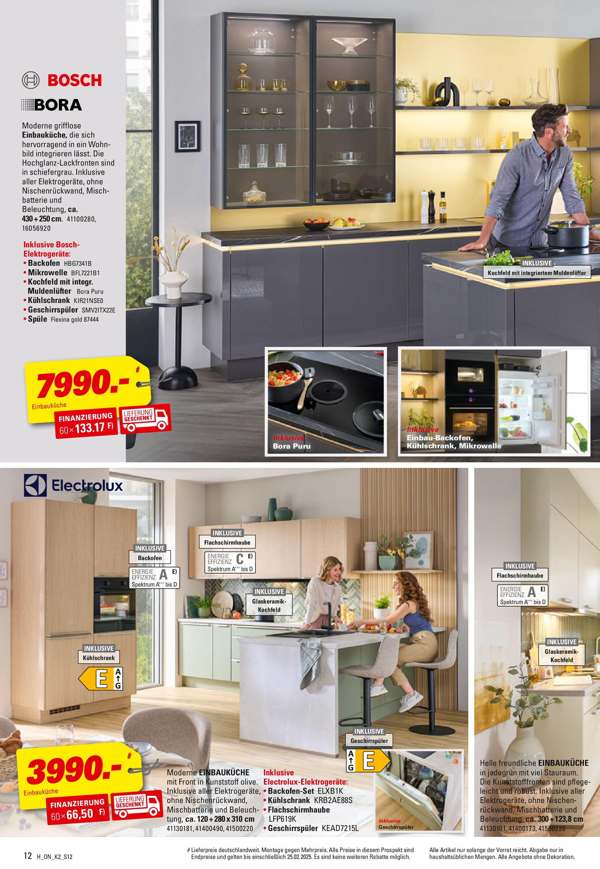 Höffner - Fürth, In Der Schmalau 4 (ab 12.02.2025) zum Blättern | Seite: 12 | Produkte: Bosch, Mikrowelle, Batterie, Backofen