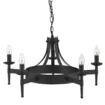 Möbelix Kronleuchter Cartwheel Ii 5lt 2425-5bk