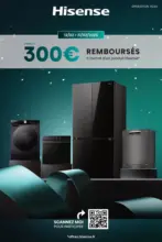 Gitem OFFRE Hisense : jusqu'à 300€ remboursés ! - au 31.03.2025