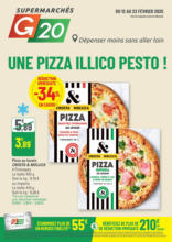 UNE PIZZA ILLICO PESTO !