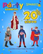 Sparkys Užijte si čas masopustu a karnevalů se slevou 20 %! &ndash; do 15.03.2025