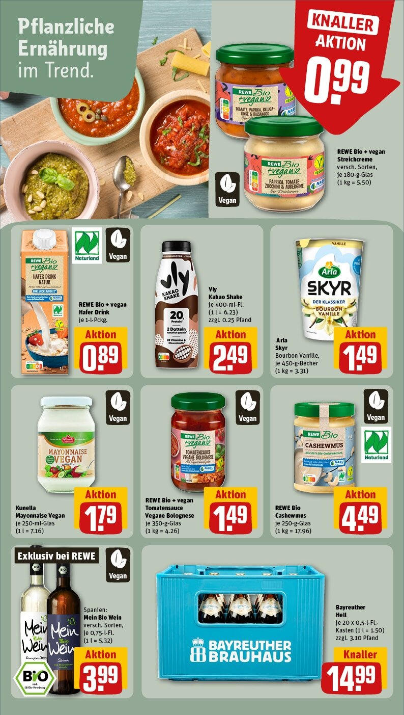 Rewe Prospekt 	 (ab 17.02.2025) zum Blättern » Angebote | Seite: 15 | Produkte: Balsamico, Skyr, Wein, Bourbon