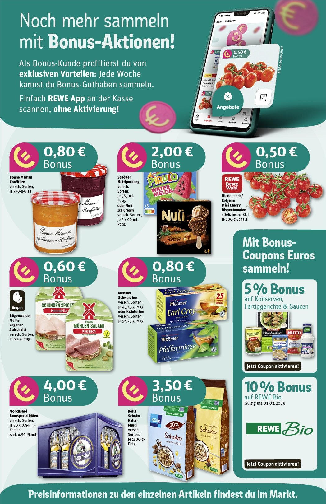 Rewe - Rewe: Wochenangebote (ab 16.02.2025) zum Blättern » Angebote | Seite: 4 | Produkte: Kolln, Messmer, Alpro, Salami