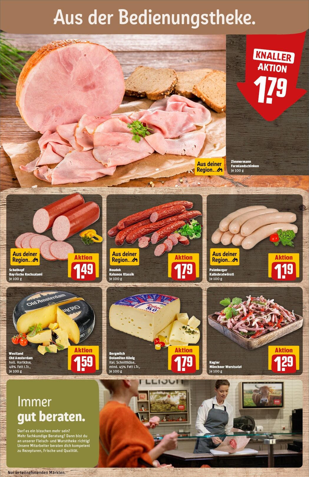 Rewe - Pegnitz, Nürnberger Straße, e 20 (ab 17.02.2025) zum Blättern » Angebote | Seite: 13 | Produkte: Fleisch