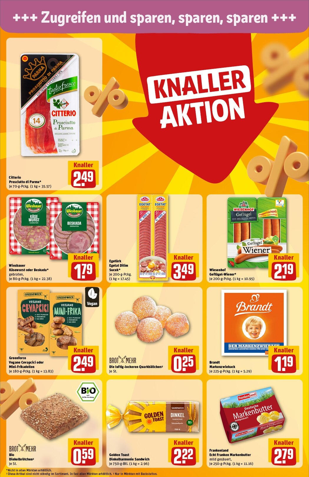 Rewe - Pegnitz, Nürnberger Straße, e 20 (ab 17.02.2025) zum Blättern » Angebote | Seite: 20 | Produkte: Käse, Cevapcici, Wurst, Brot