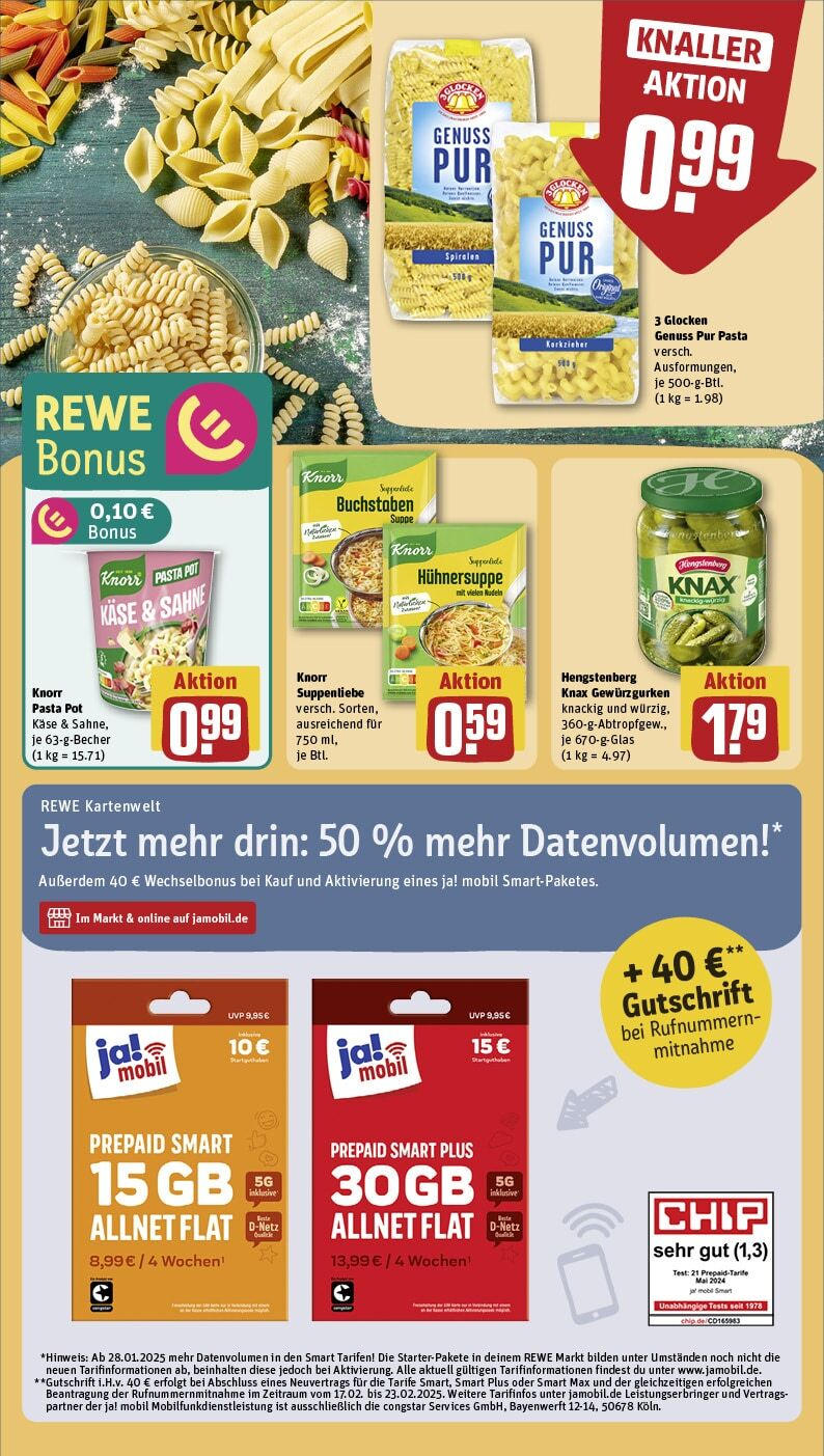 Rewe - Rewe: Wochenangebote (ab 16.02.2025) zum Blättern » Angebote | Seite: 25