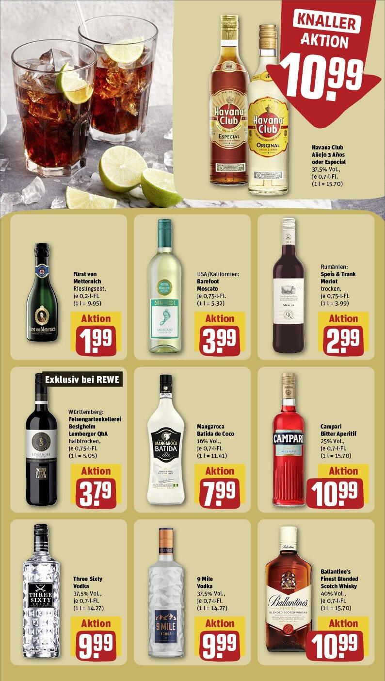 Rewe - Rewe: Wochenangebote (ab 16.02.2025) zum Blättern » Angebote | Seite: 21 | Produkte: Whisky, Merlot, Batida de coco, Vodka