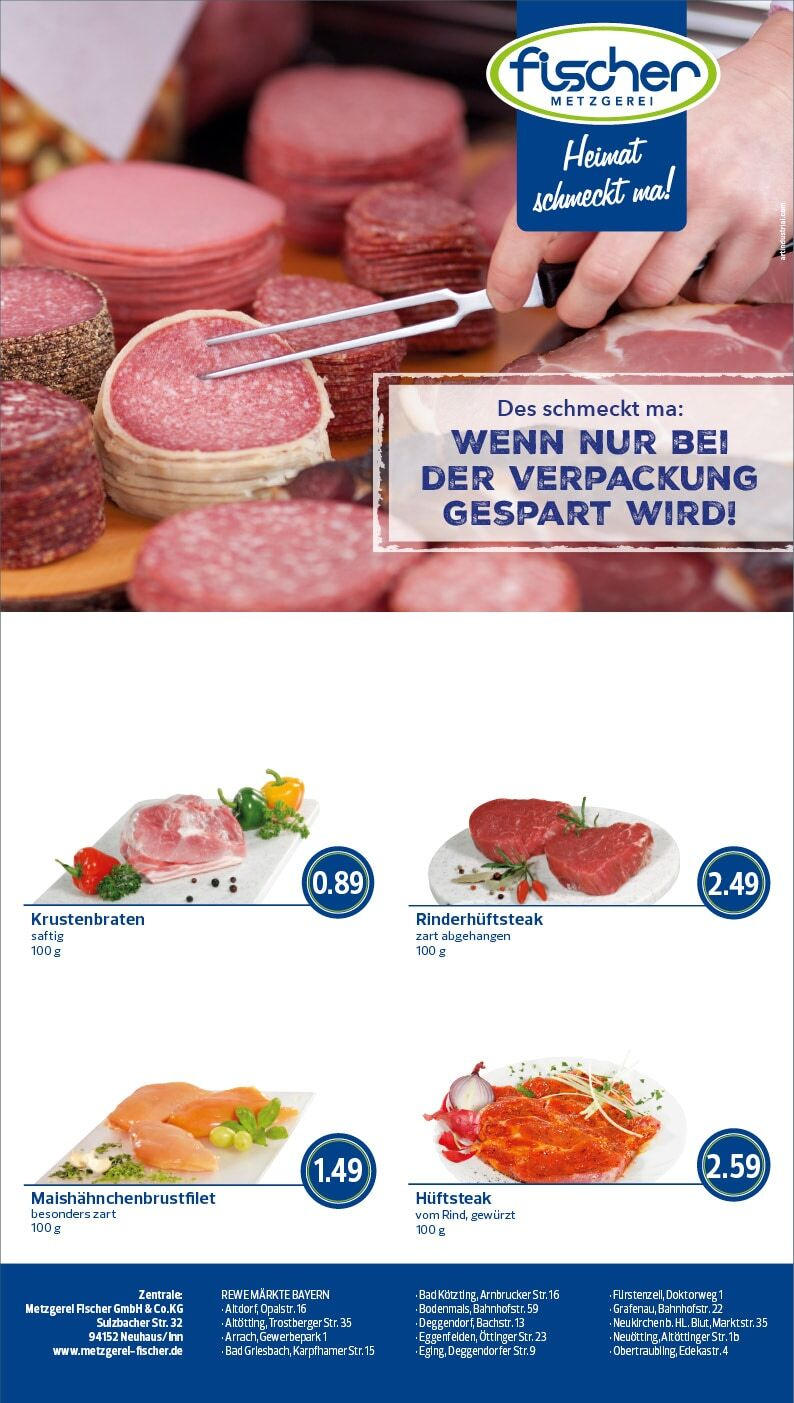 Rewe - Rewe: Wochenangebote (ab 16.02.2025) zum Blättern » Angebote | Seite: 10 | Produkte: Bad, Krustenbraten