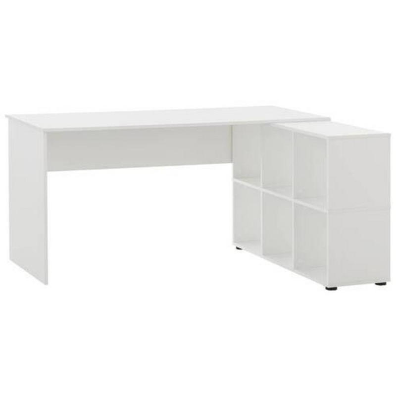 Schreibtisch Serie 500 Weiß B: 150 Cm