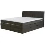 Möbelix Boxspringbett Shark Anthrazit Lxf: ca. 140x200 cm