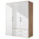 Möbelix Kleiderschrank 3trg Lembo San Remo/Weiß B: 155 cm