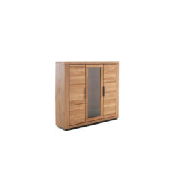 Highboard 156cm Greno Wildeiche Massiv