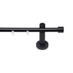 Möbelix Vorhangstange Schwarz, 250 cm