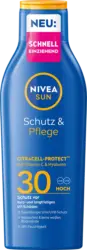 NIVEA SUN Sonnenmilch Schutz und Pflege LSF30