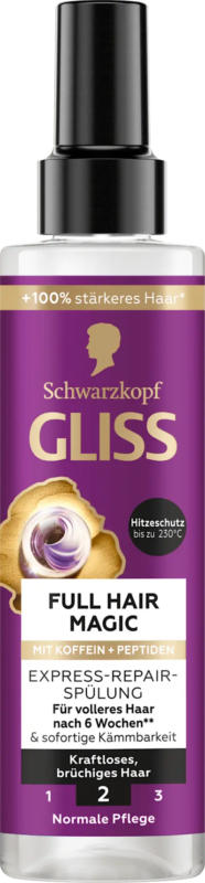 Schwarzkopf GLISS Conditioner Express Repair Full Hair Magic