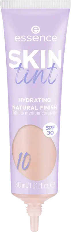 essence Foundation Skin Tint Hydrating Natural Finish 10