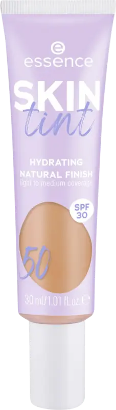 essence Foundation Skin Tint Hydrating Natural Finish 50