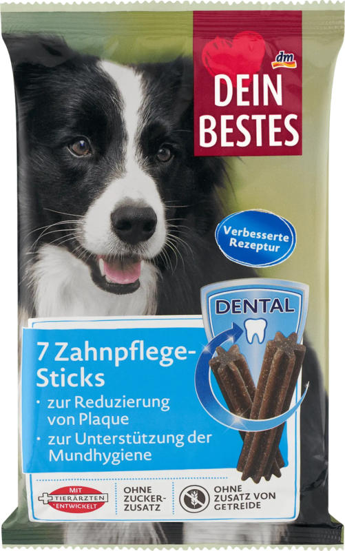 Dein Bestes Kausnack Hund Zahnpflegesticks (7 Stück)