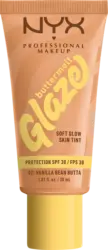 NYX PROFESSIONAL MAKEUP Foundation Buttermelt Glaze mit LSF 30, 02 Vanilla Bean Butta