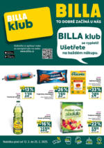 Billa Leták BILLA klub – do 25.02.2025