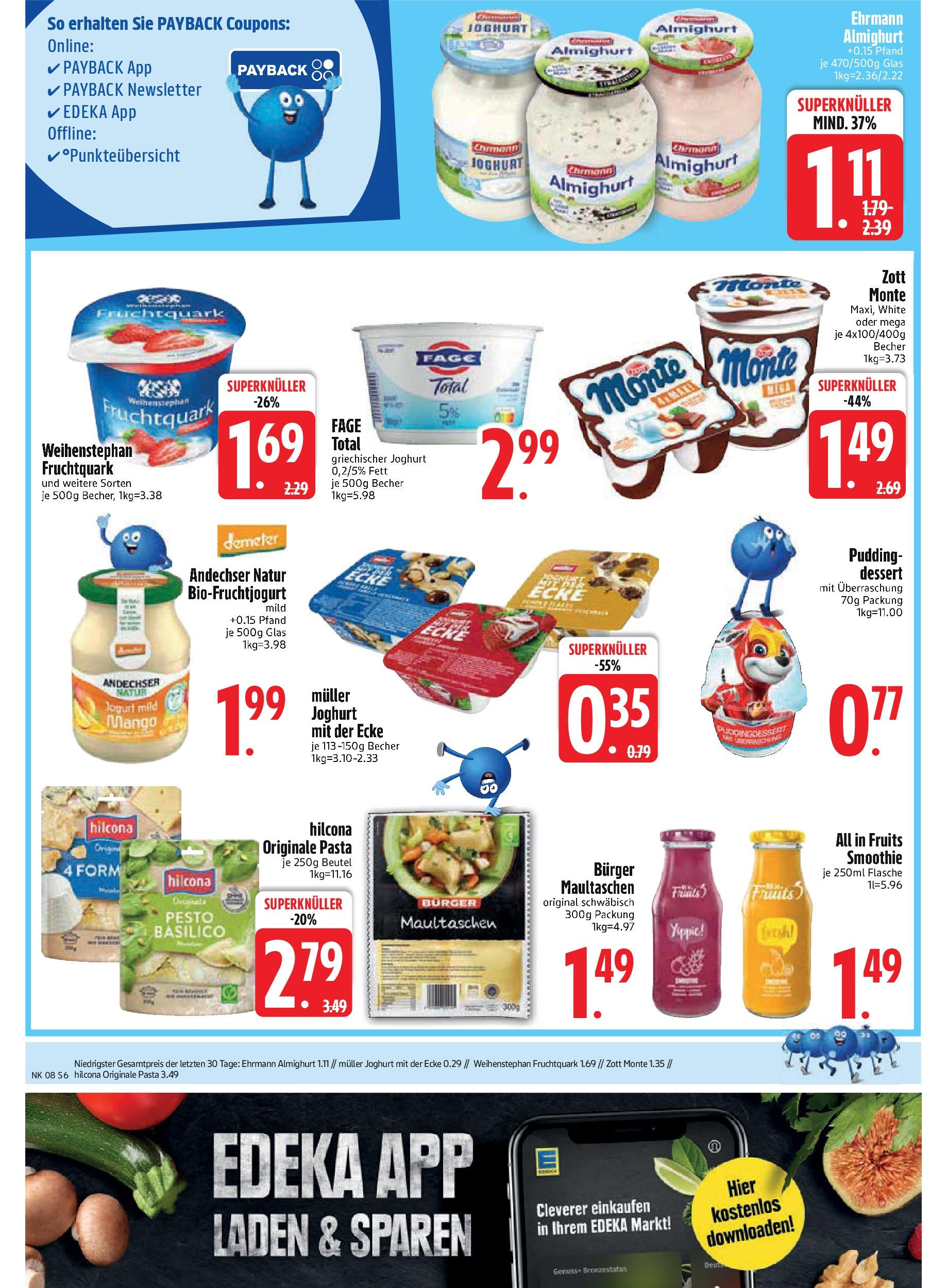 Edeka - EDEKA: Wochenangebote (ab 16.02.2025) » Angebote Online | Seite: 6 | Produkte: Pudding, Mango, Pasta, Maultaschen