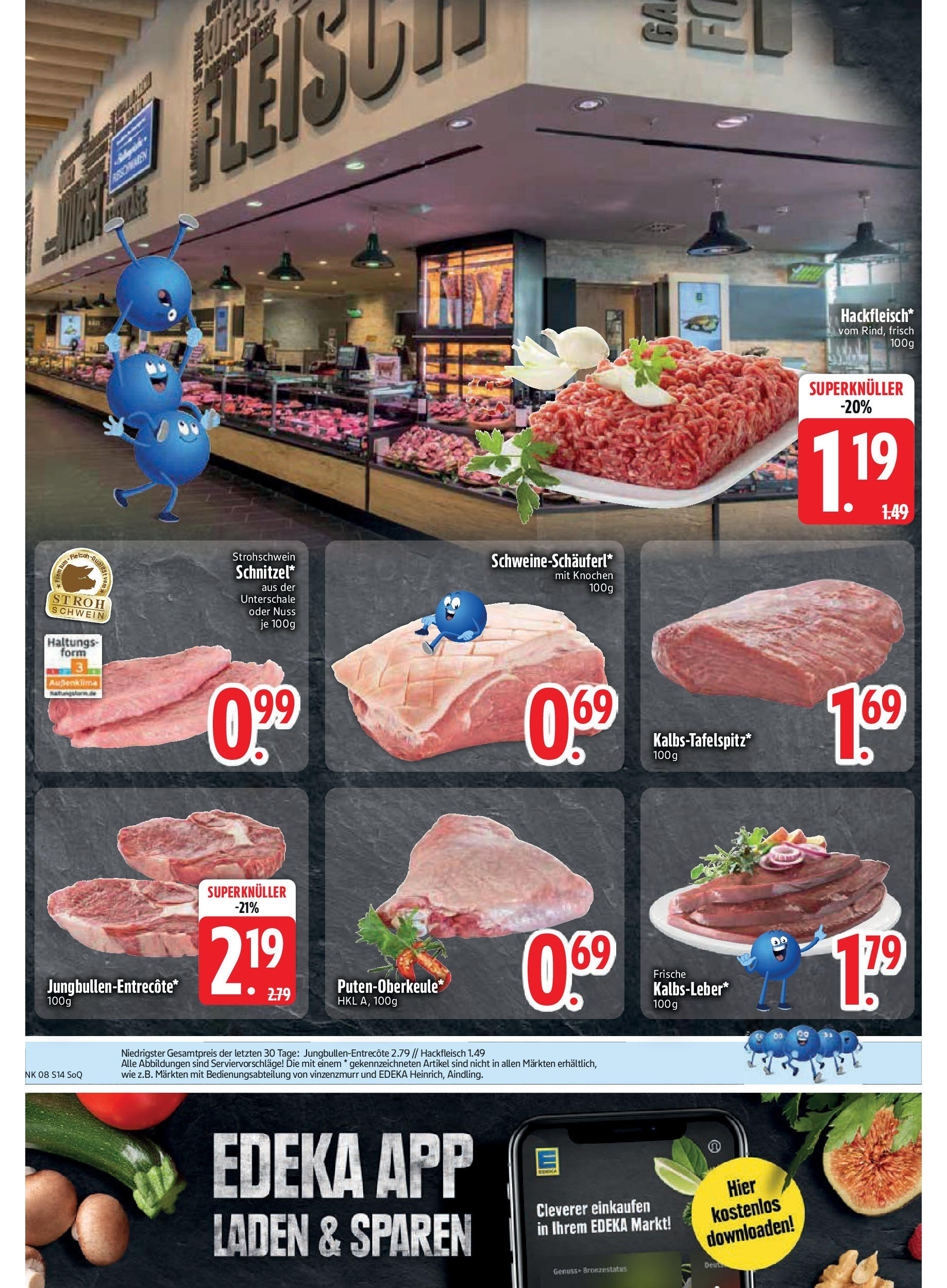 Edeka - EDEKA: Wochenangebote (ab 16.02.2025) » Angebote Online | Seite: 14 | Produkte: Hackfleisch