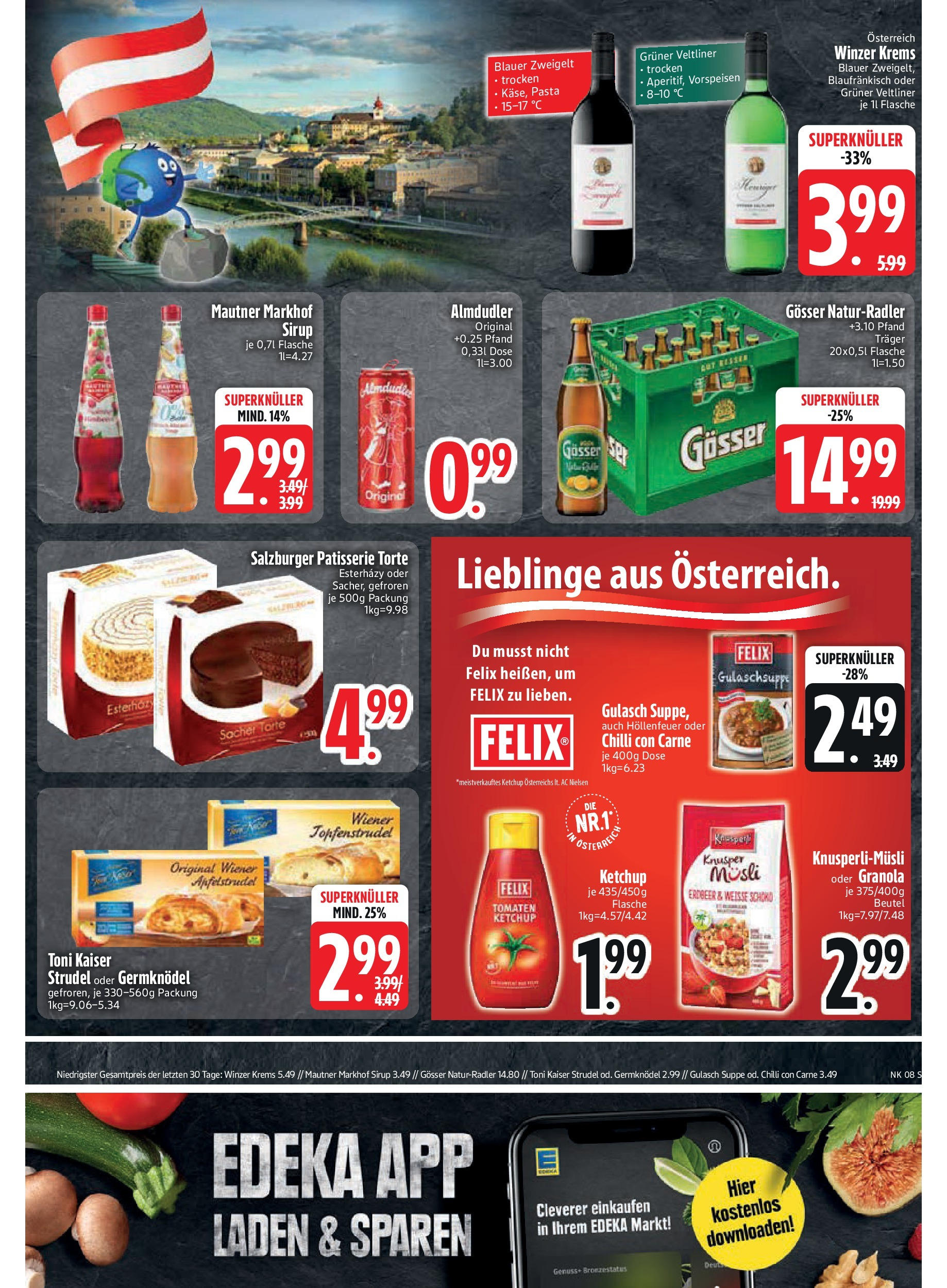 Edeka - EDEKA: Wochenangebote (ab 16.02.2025) » Angebote Online | Seite: 21 | Produkte: Tomaten, Gulasch, Pasta, Ketchup