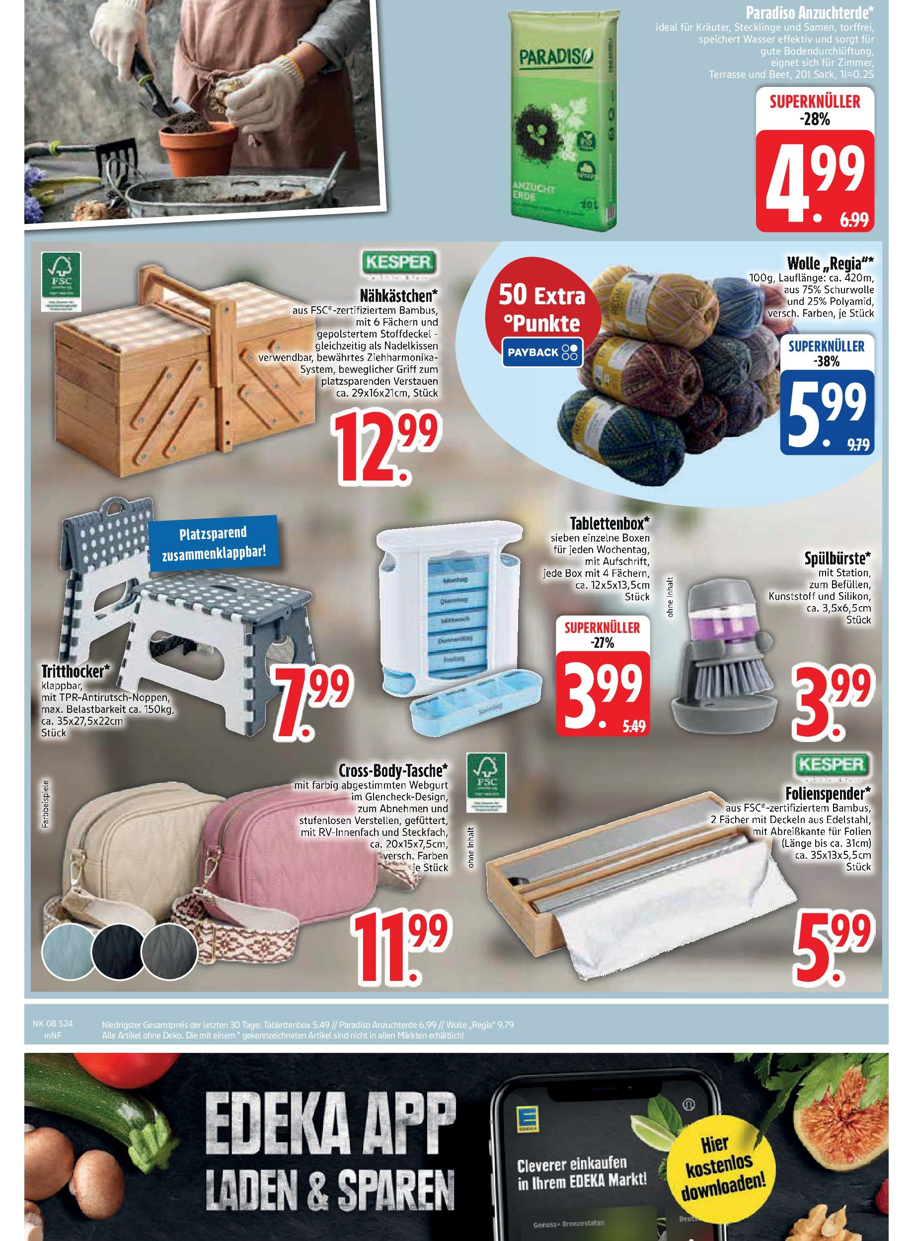 Edeka - EDEKA: Wochenangebote (ab 16.02.2025) » Angebote Online | Seite: 24 | Produkte: Box, Wasser