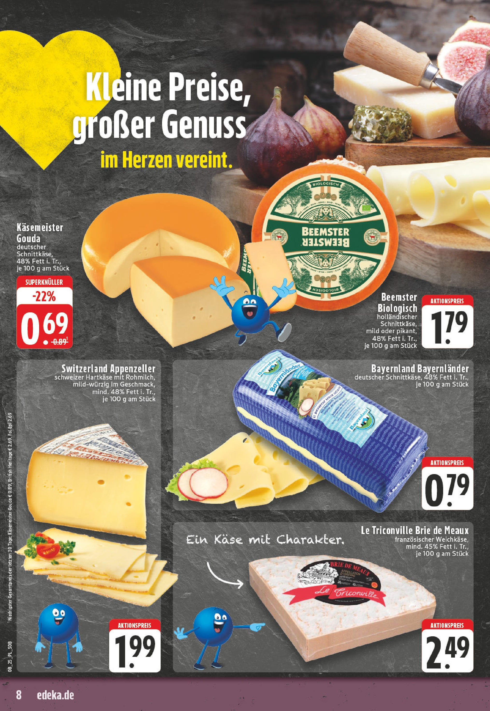 Edeka - EDEKA: Wochenangebote (ab 16.02.2025) » Angebote Online | Seite: 8 | Produkte: Käse, Gouda