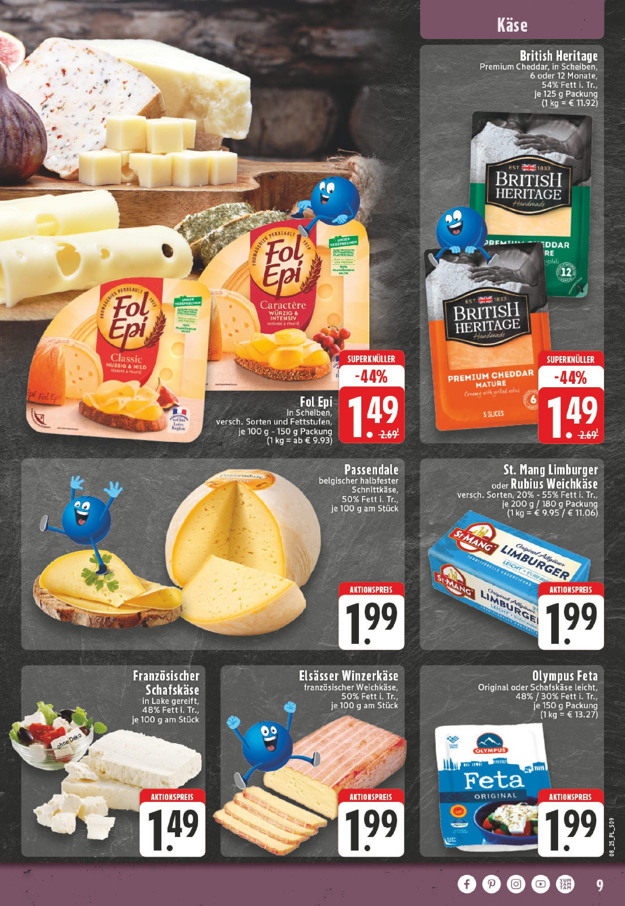 Edeka - EDEKA: Wochenangebote (ab 16.02.2025) » Angebote Online | Seite: 9 | Produkte: Feta, Käse, Schafskase