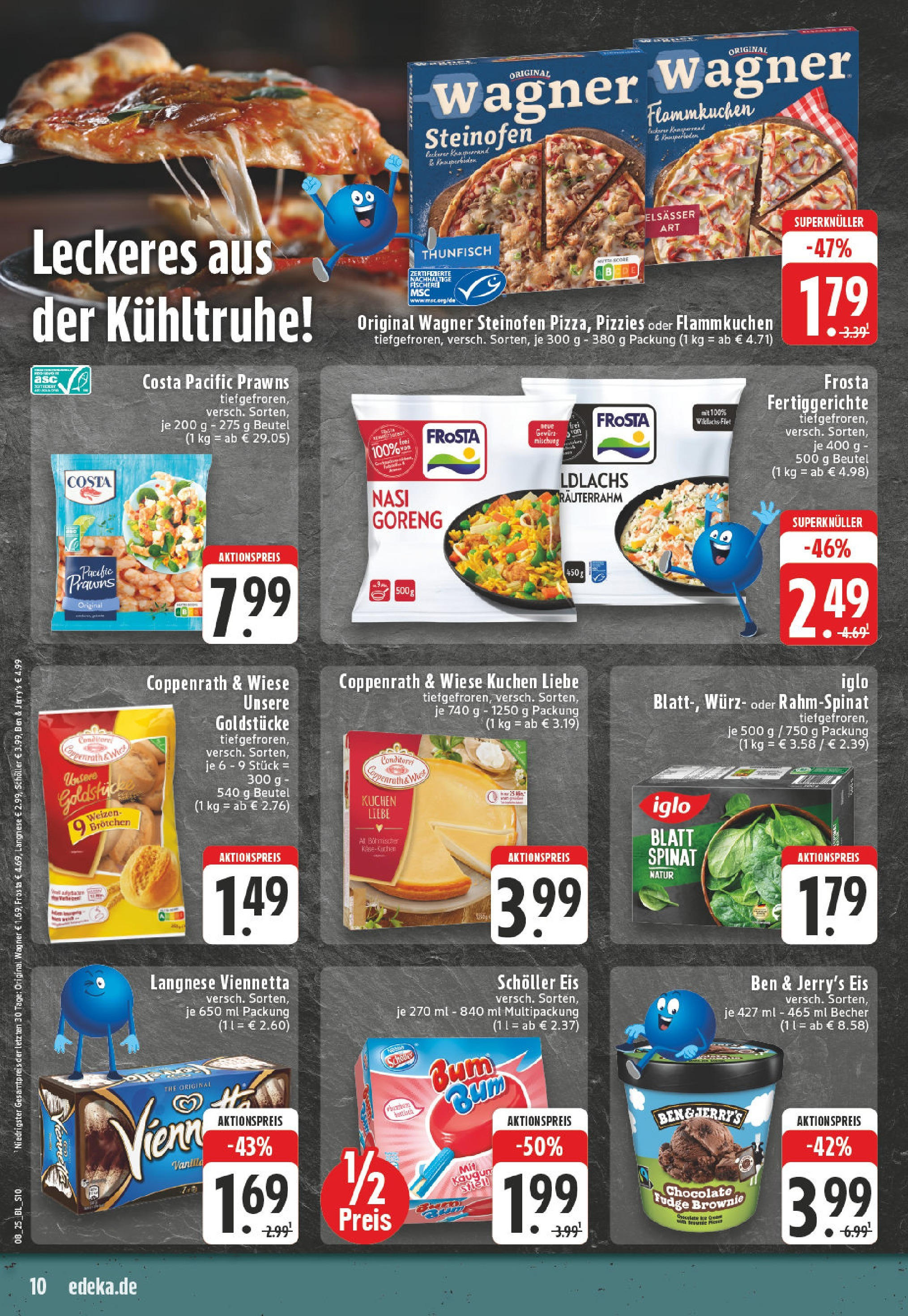 Edeka - EDEKA: Wochenangebote (ab 16.02.2025) » Angebote Online | Seite: 10 | Produkte: Thunfisch, Frosta, Fertiggerichte, Kuchen