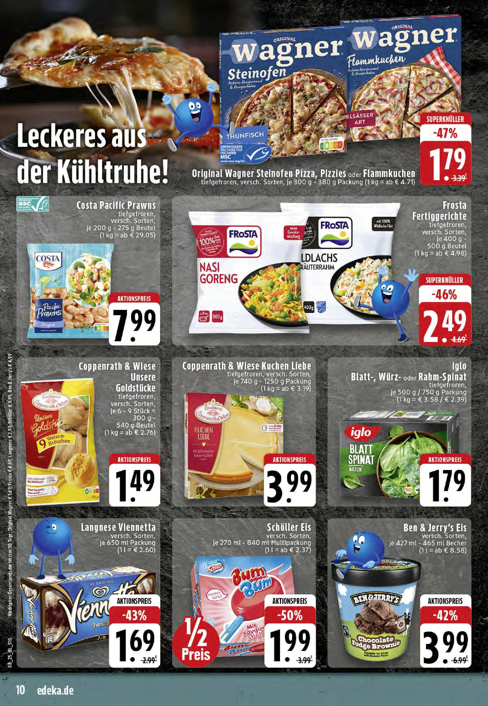 Edeka - EDEKA: Wochenangebote (ab 16.02.2025) » Angebote Online | Seite: 10 | Produkte: Thunfisch, Iglo, Ben & Jerry's, Fertiggerichte