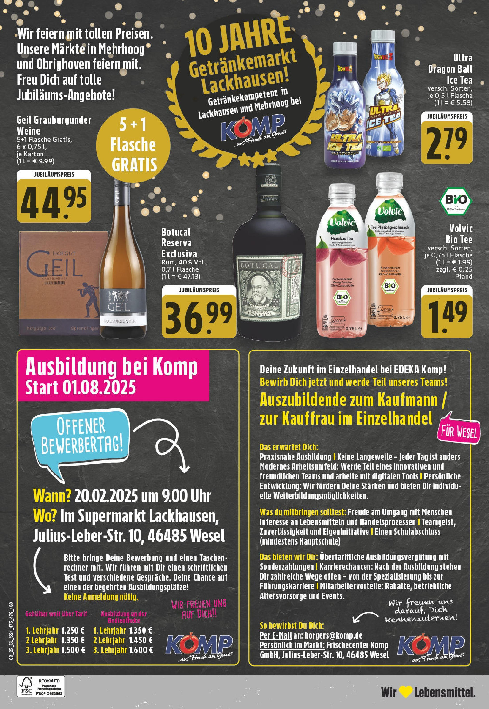 Edeka - EDEKA: Wochenangebote (ab 16.02.2025) » Angebote Online | Seite: 24 | Produkte: Tee, Volvic, Uhr