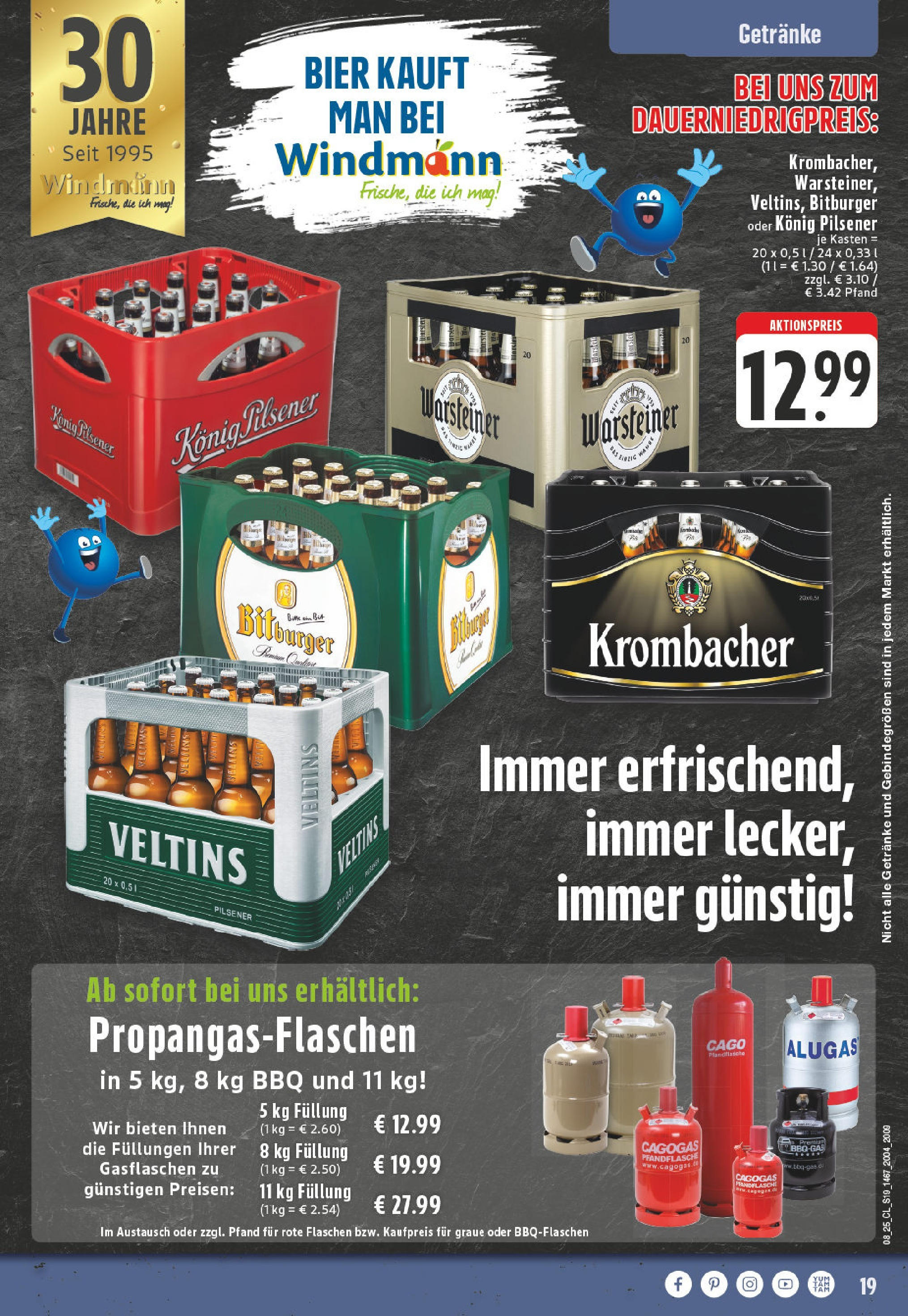 Edeka - EDEKA: Wochenangebote (ab 16.02.2025) » Angebote Online | Seite: 19 | Produkte: Bitburger, Bier, Warsteiner, Krombacher