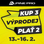 Alpine pro Nakupte 3 produkty, zaplaťte jen za 2! – do 16.02.2025