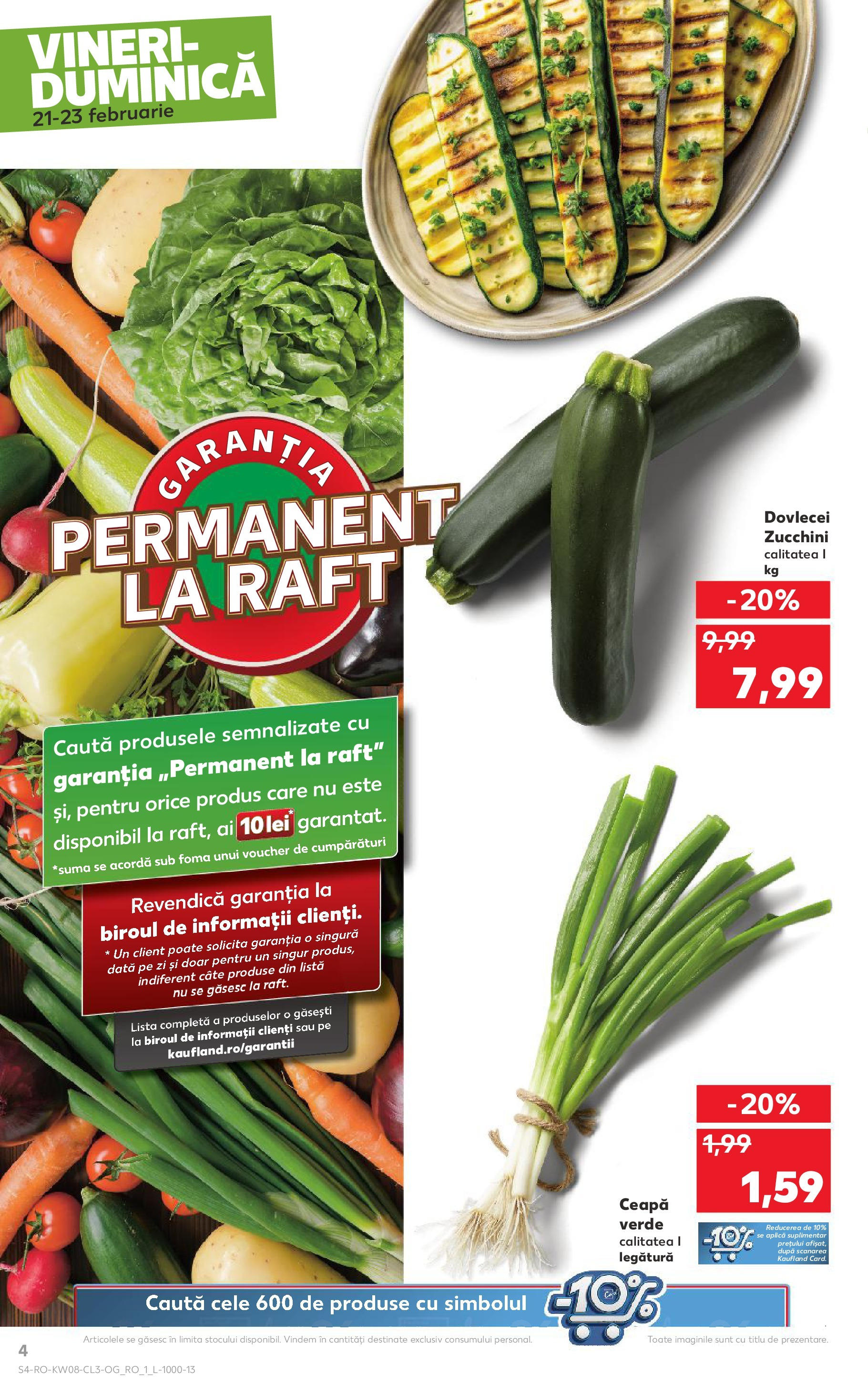 Catalog Kaufland - Bucureşti 21.02.2025 - Revista si Oferta | Pagină: 4 | Produse: Raft, Ceapă