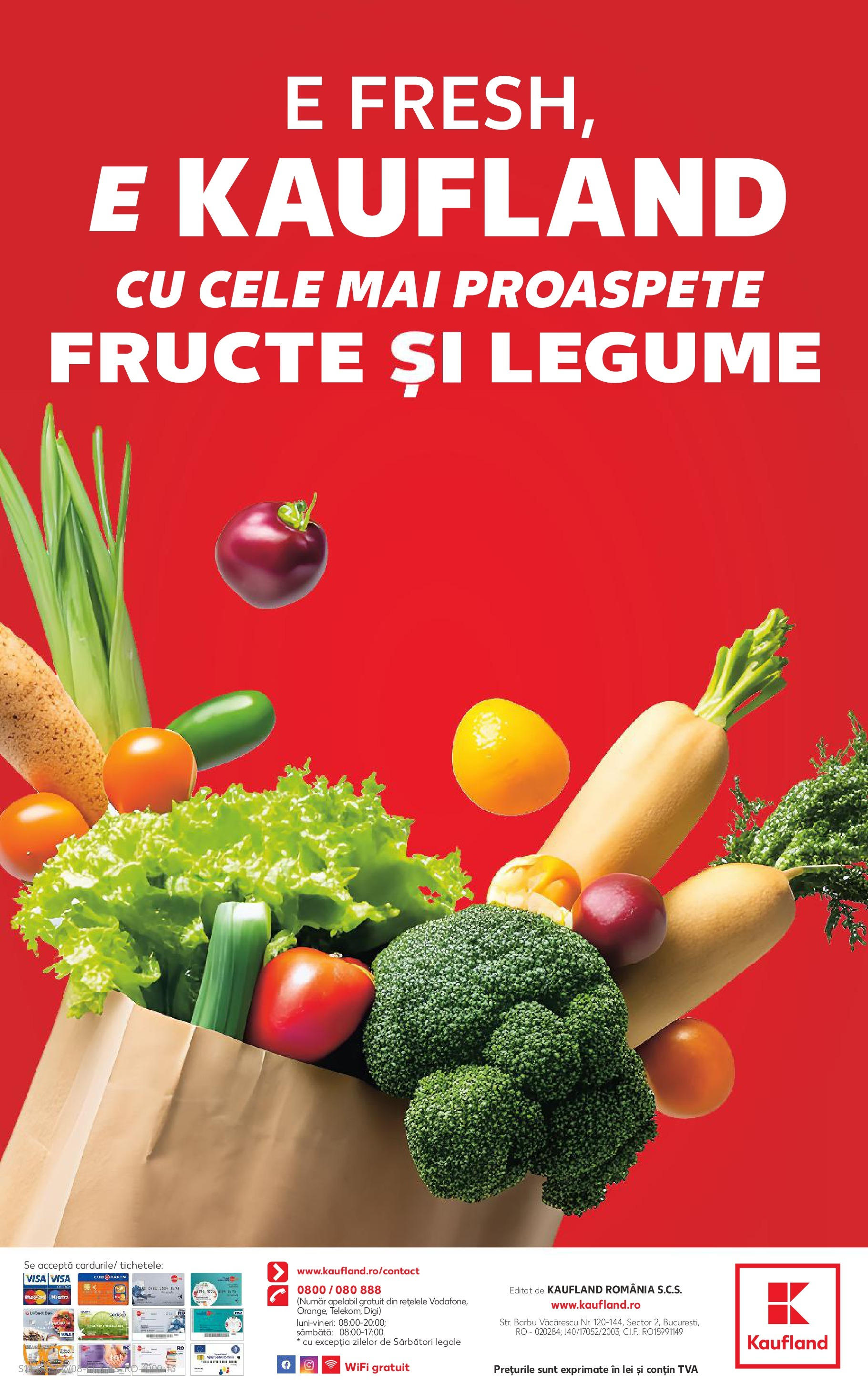 Catalog Kaufland - Bucureşti 21.02.2025 - Revista si Oferta | Pagină: 12 | Produse: Legume, Fructe