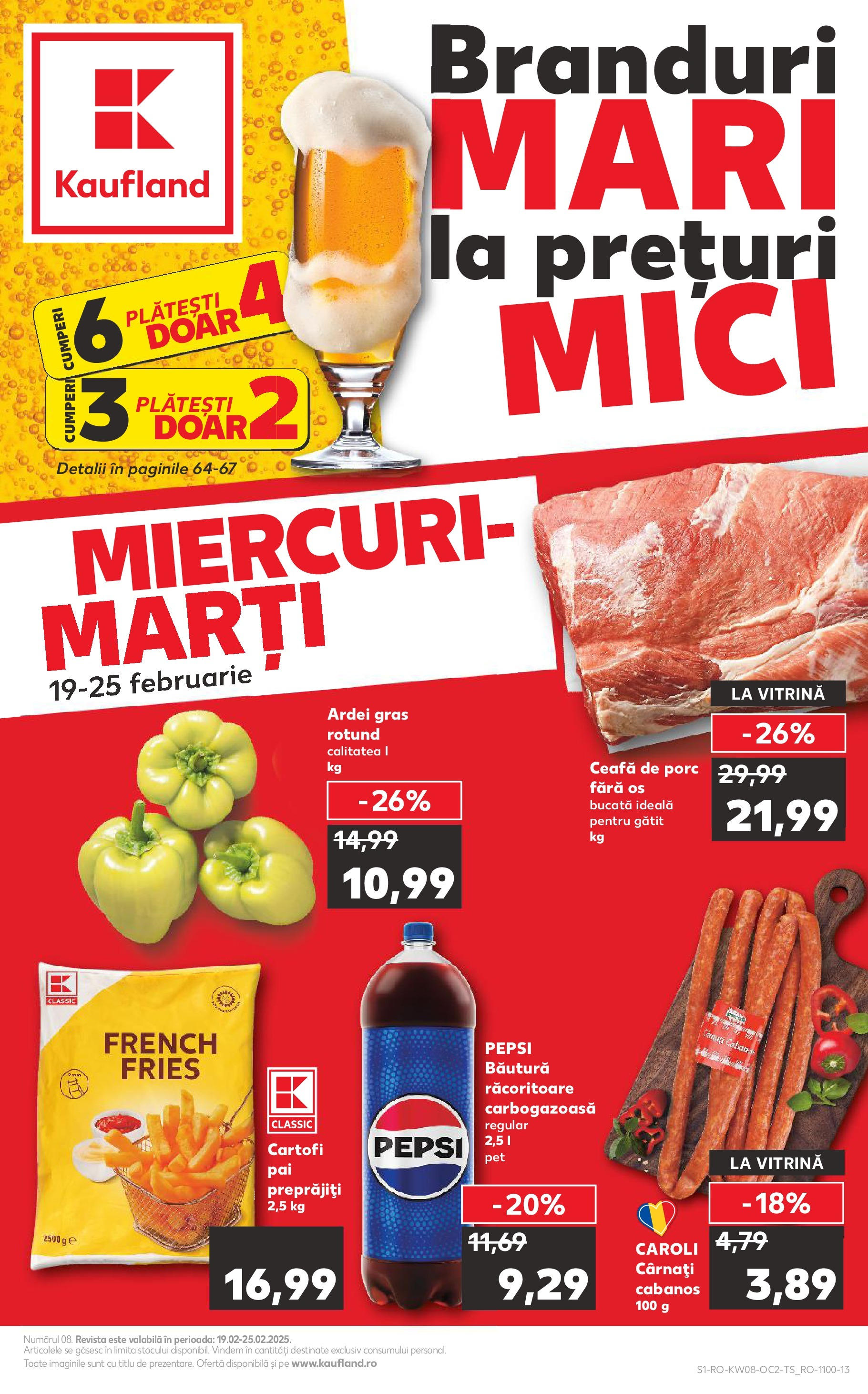 Catalog Kaufland de la 19.02.2025 - Revista "Brăila" - Pagină 1