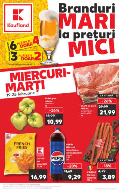 Catalog Kaufland - Bucureşti – previzualizare al pliantului de la Kaufland valabil de la 19.02.2025