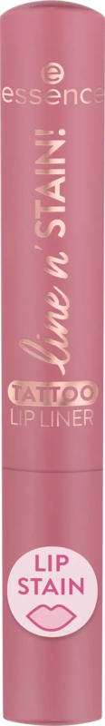 essence Lipliner Line n' Stain Tattoo 01 Everyone's Nude-Pink