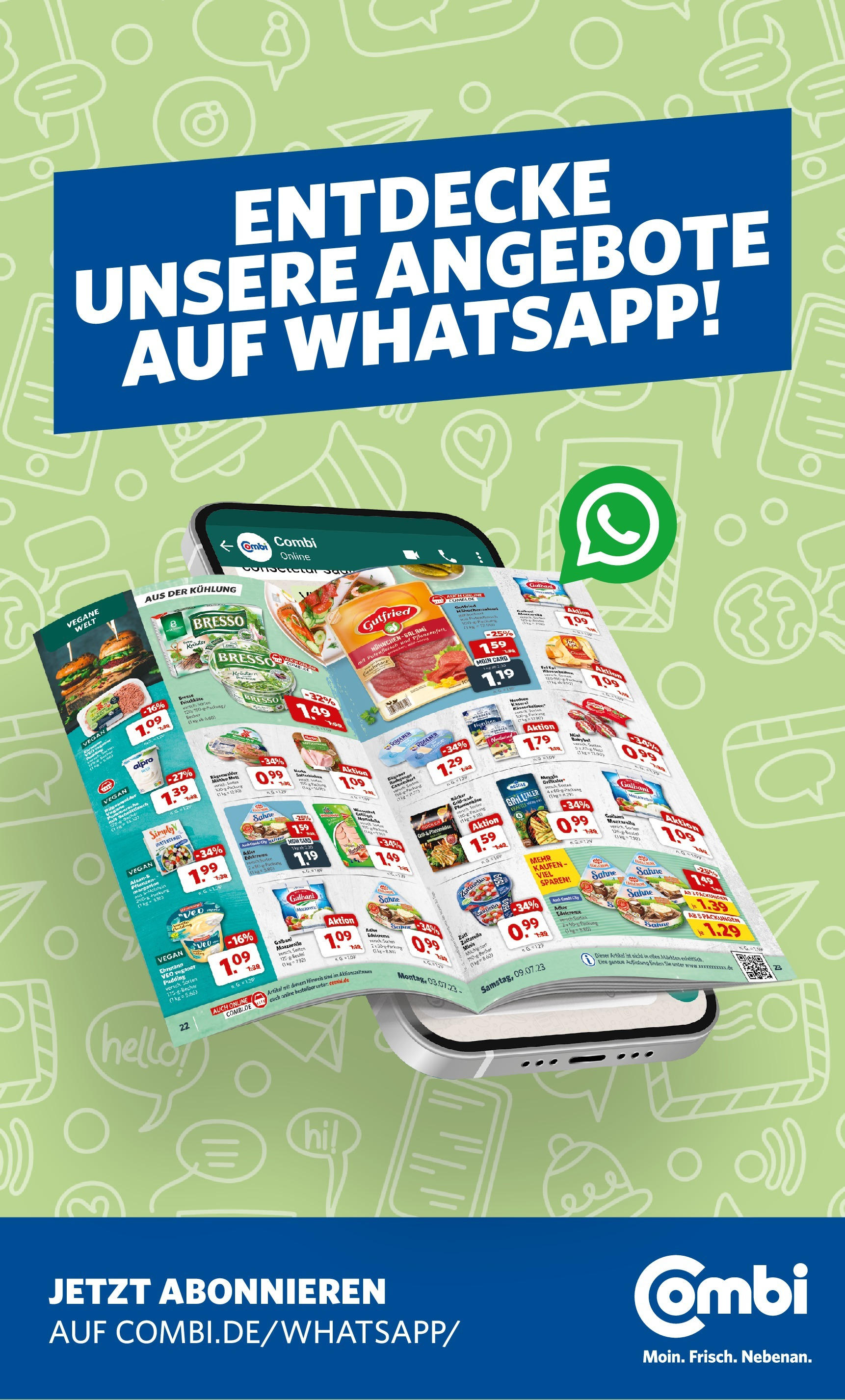 Combi Prospekt Bremen	 (ab 21.09.2025) zum Blättern | Seite: 34 | Produkte: Margarine, Pudding, Alpro, Sahne