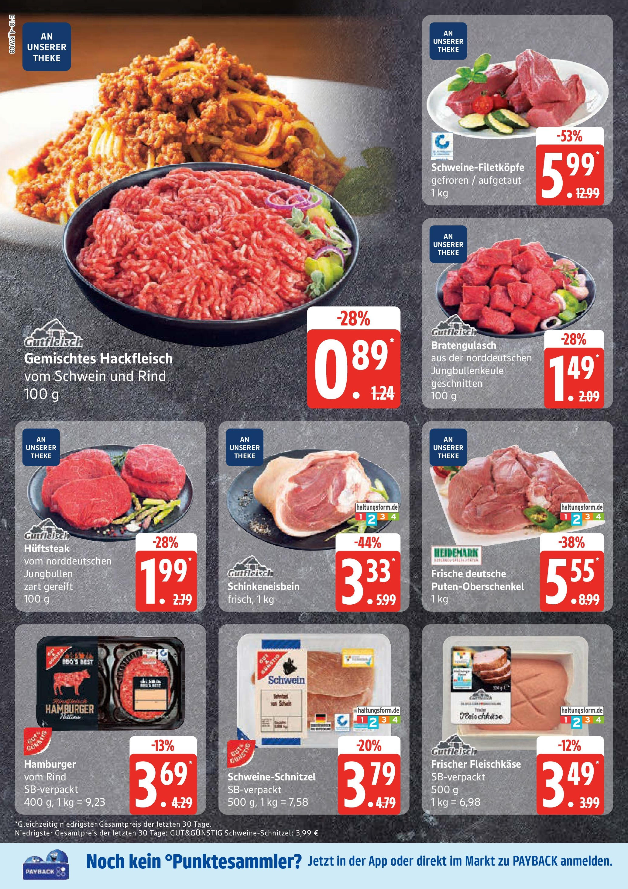 Edeka - EDEKA: Wochenangebote (ab 16.02.2025) » Angebote Online | Seite: 10 | Produkte: Theke, Hackfleisch