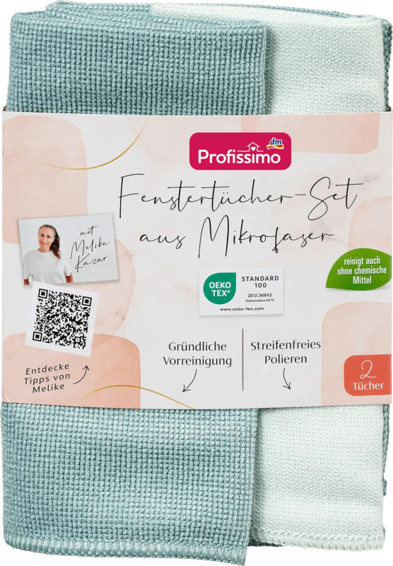 Profissimo Fenstertücher aus Mikrofaser