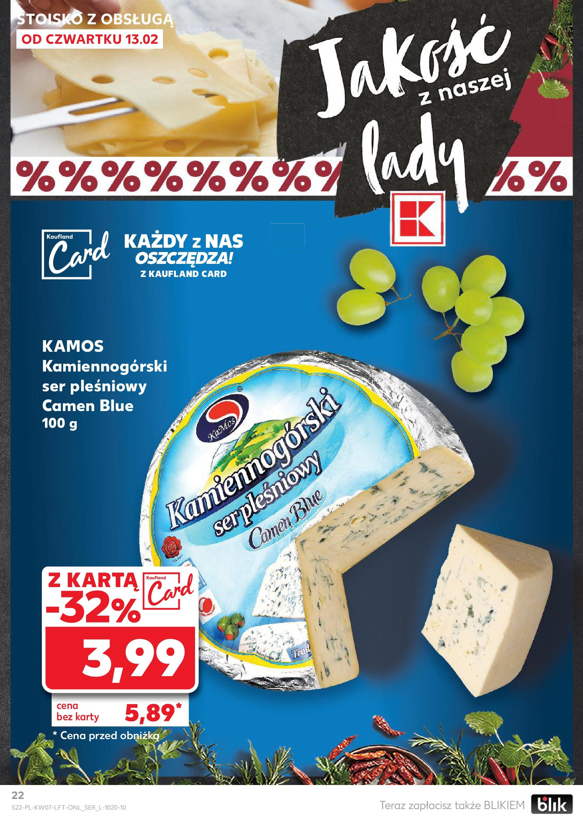 Kaufland gazetka od 13.02.2025 - od jutra PDF | Strona: 22 | Produkty: Kapusta, Krokiety, Patelnie, Wędliny