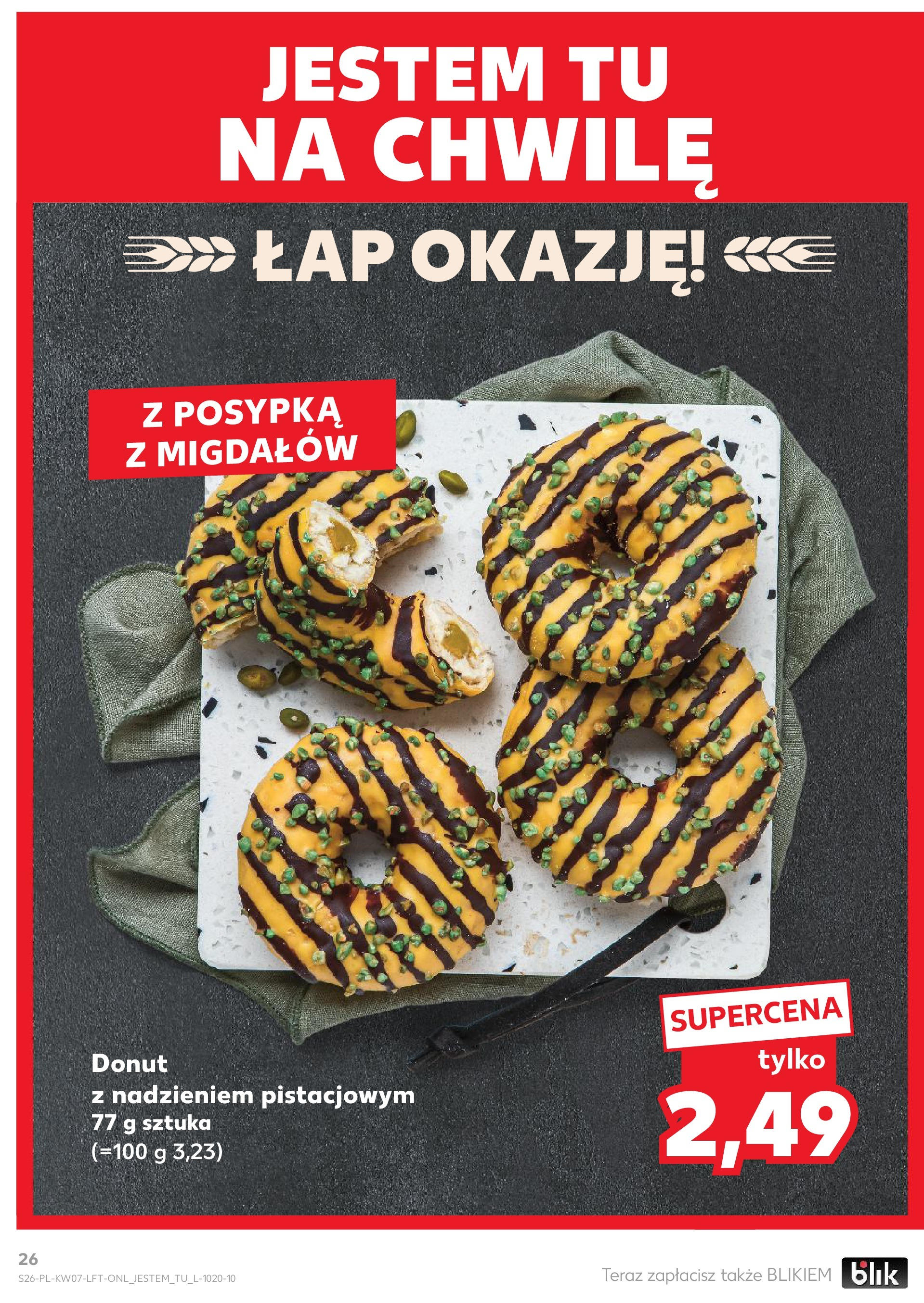 Kaufland gazetka od 13.02.2025 - od jutra PDF | Strona: 26 | Produkty: Pieczywo, Milka, Donut, Czekolada