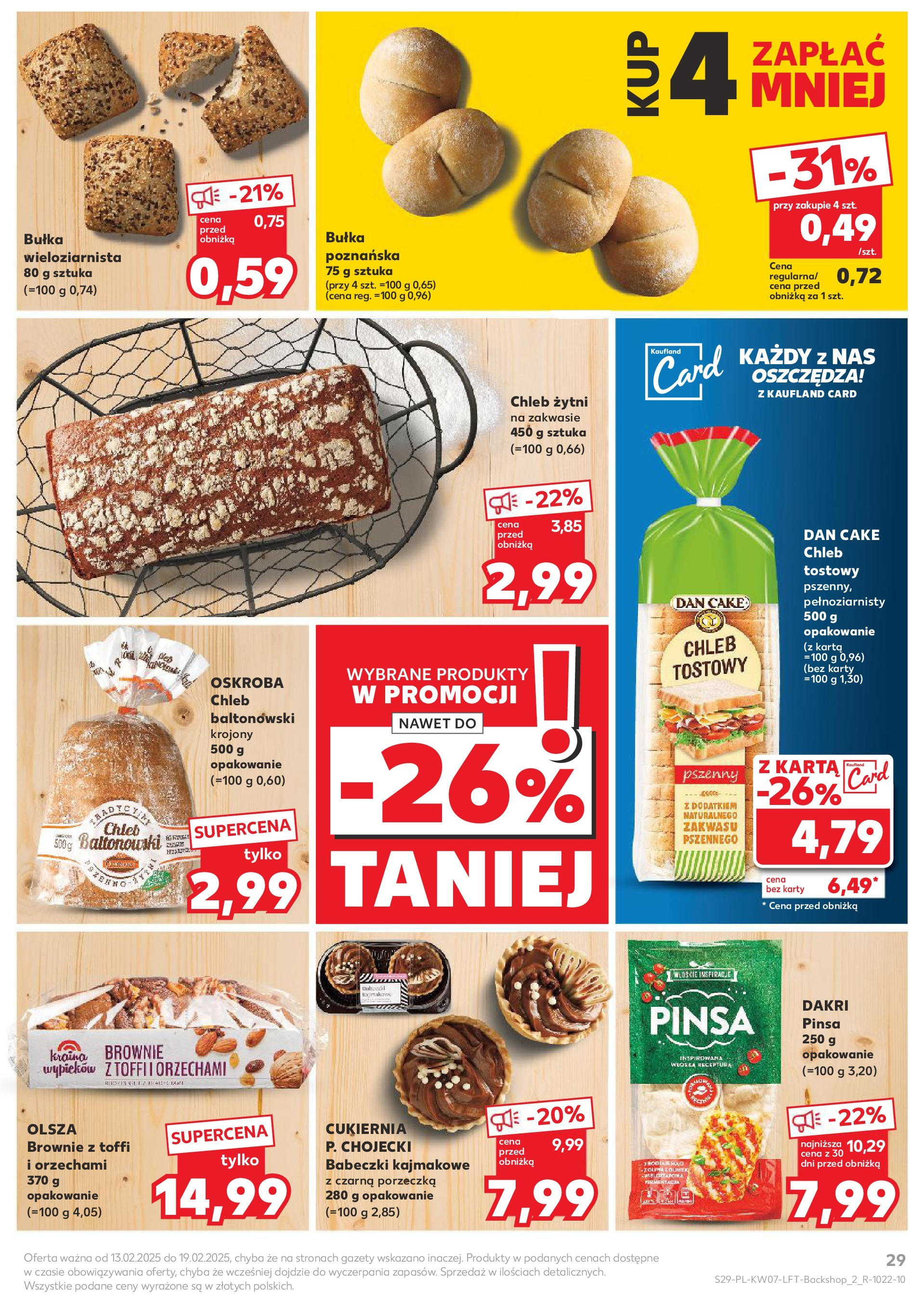 Kaufland gazetka od 13.02.2025 - od jutra PDF | Strona: 29 | Produkty: Pampers