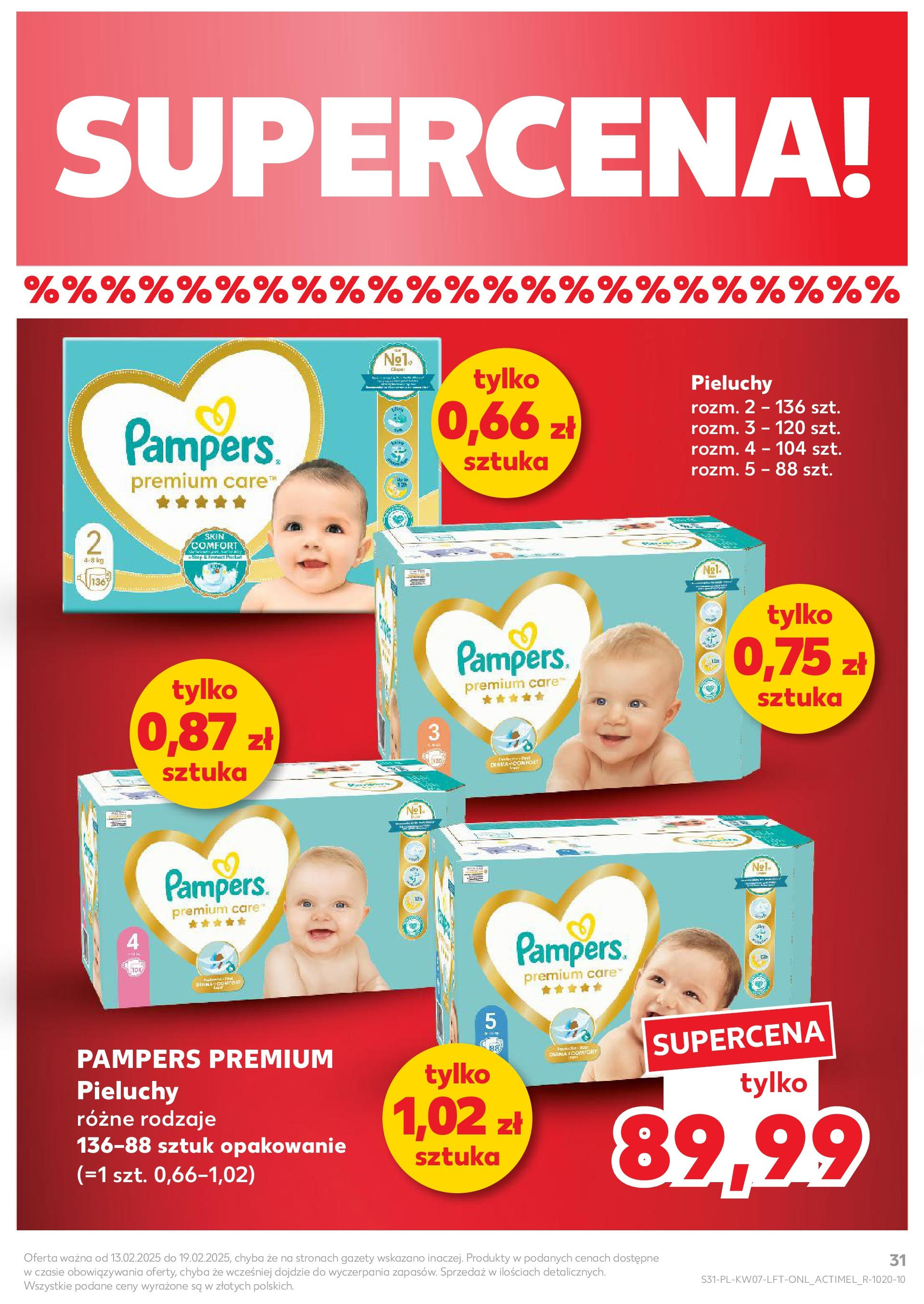 Kaufland gazetka od 13.02.2025 - od jutra PDF | Strona: 31 | Produkty: Karta, Tiramisu, Tyskie, Czekolada