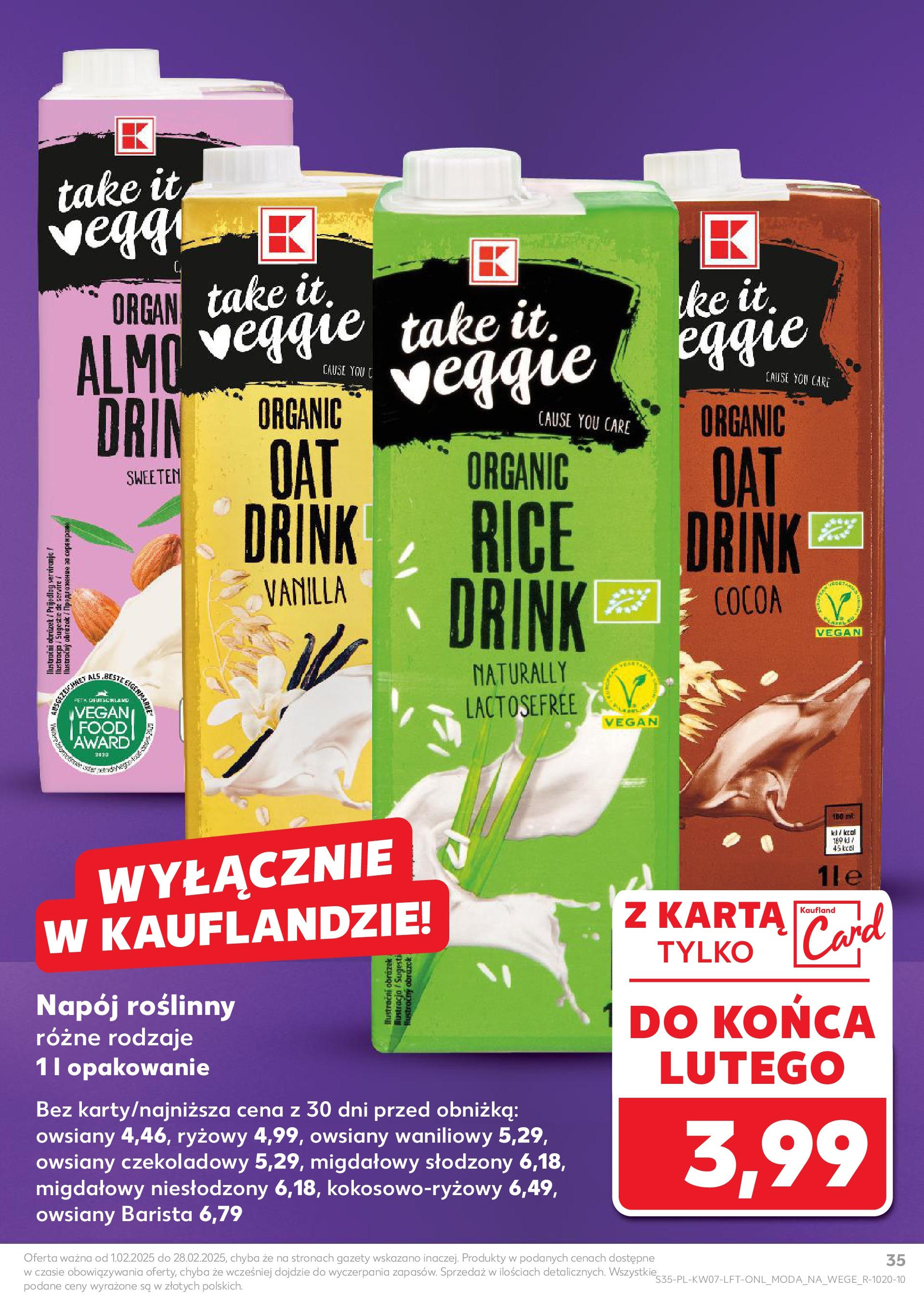 Kaufland gazetka od 13.02.2025 - od jutra PDF | Strona: 35 | Produkty: Karta, Truskawki