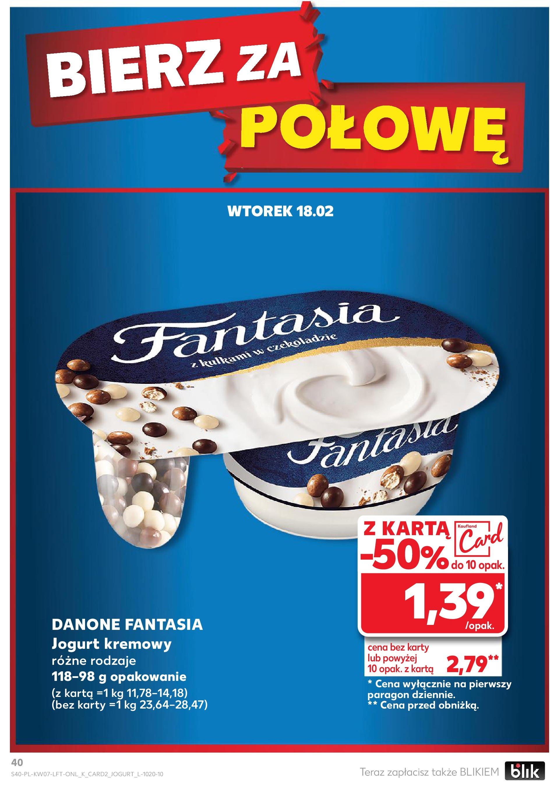 Kaufland gazetka od 13.02.2025 - od jutra PDF | Strona: 40