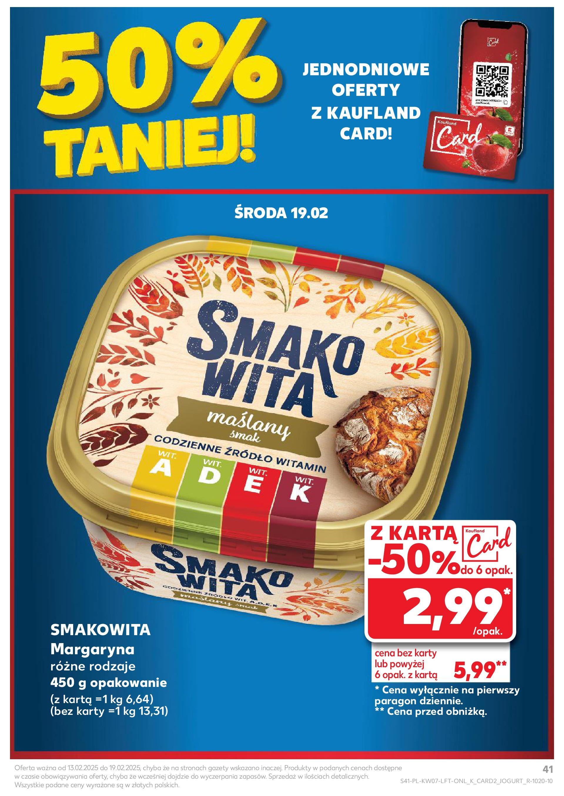 Kaufland gazetka od 13.02.2025 - od jutra PDF | Strona: 41 | Produkty: Cytryna, Pigwa, Malina, Herbata